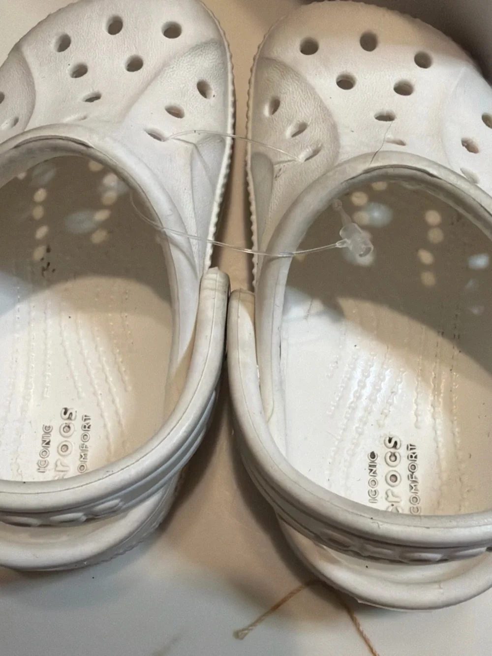 CROCS Kids White Classic Clog